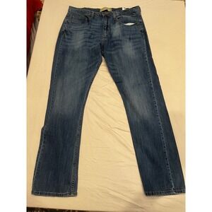 Wrangler Jeans Co. Slim Straight Blue Denim Jeans Mens Size 36x32 Vintage‎